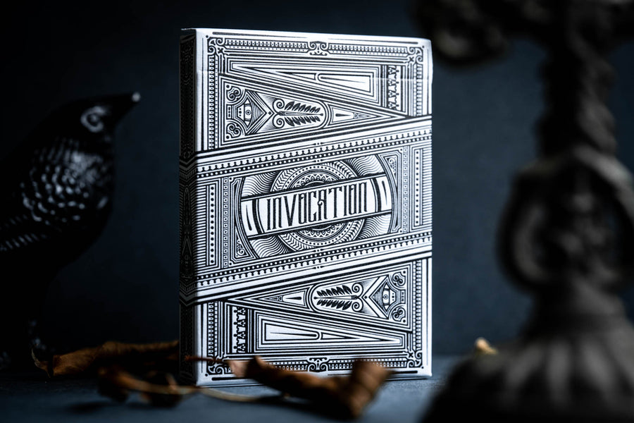 Platinum Invocation Luxury Playing Cards
