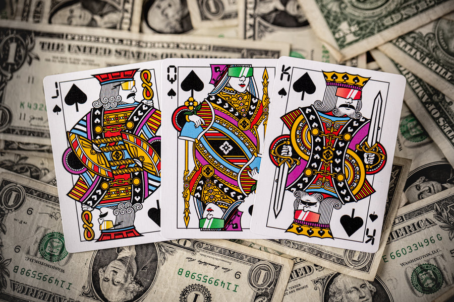 Money Grab Luxury Playing Cards