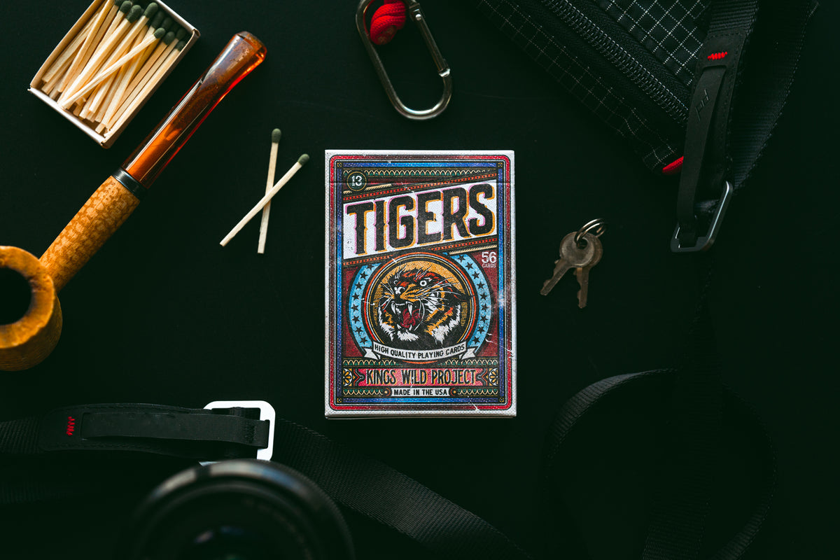 KW Tigers Luxury Playing Cards