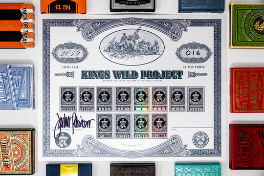 2020 LTD Kings Wild Shorts Certificates now available!