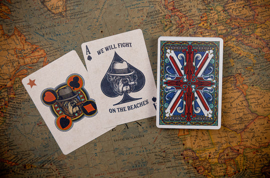 Stiff Upper Lip Playing Cards | Production Update