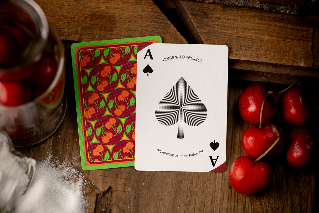 Cherry Pi Luxury Playing Cards