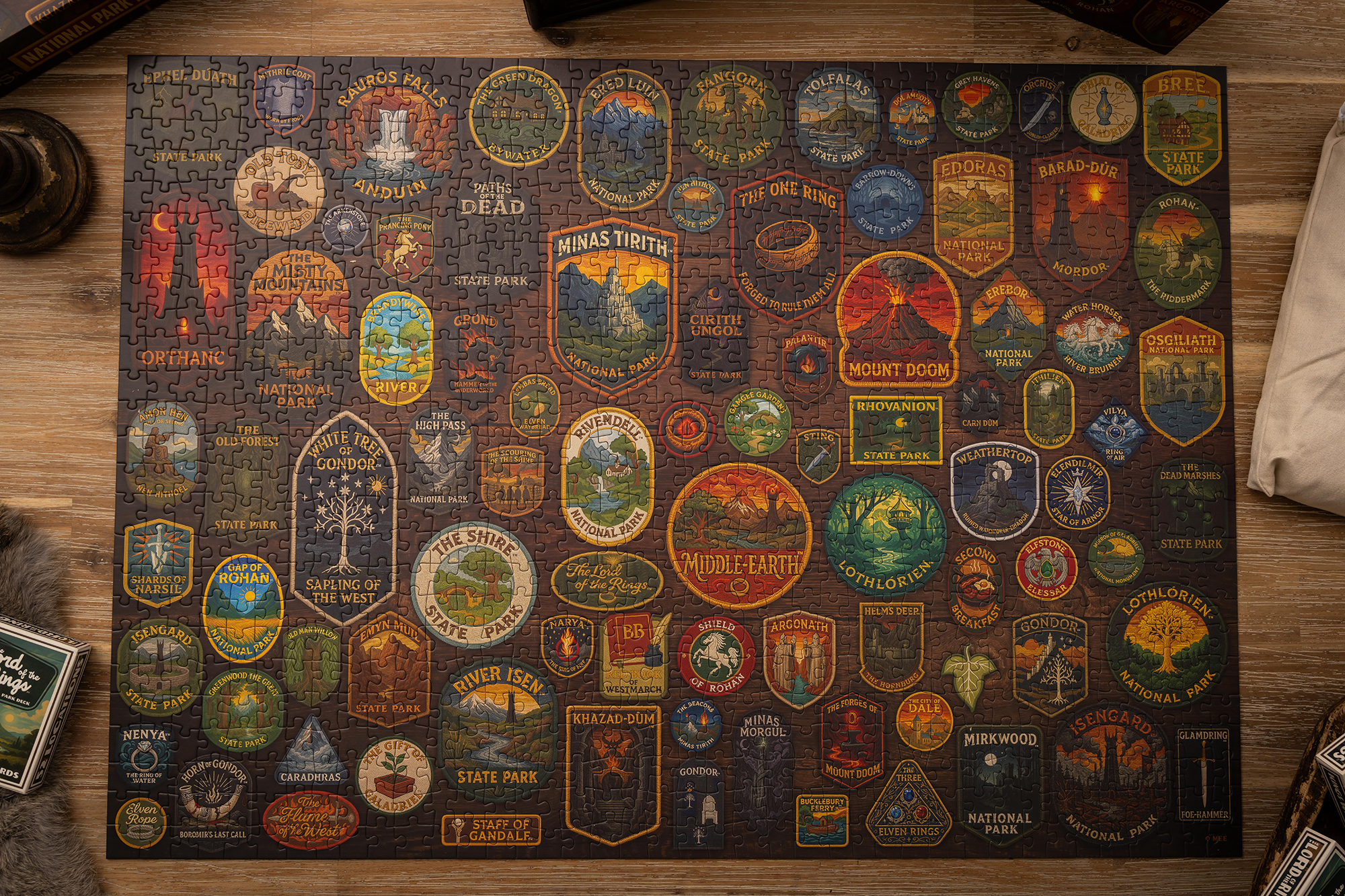 The Lord of the Rings™ | National Park | Jigsaw Puzzle