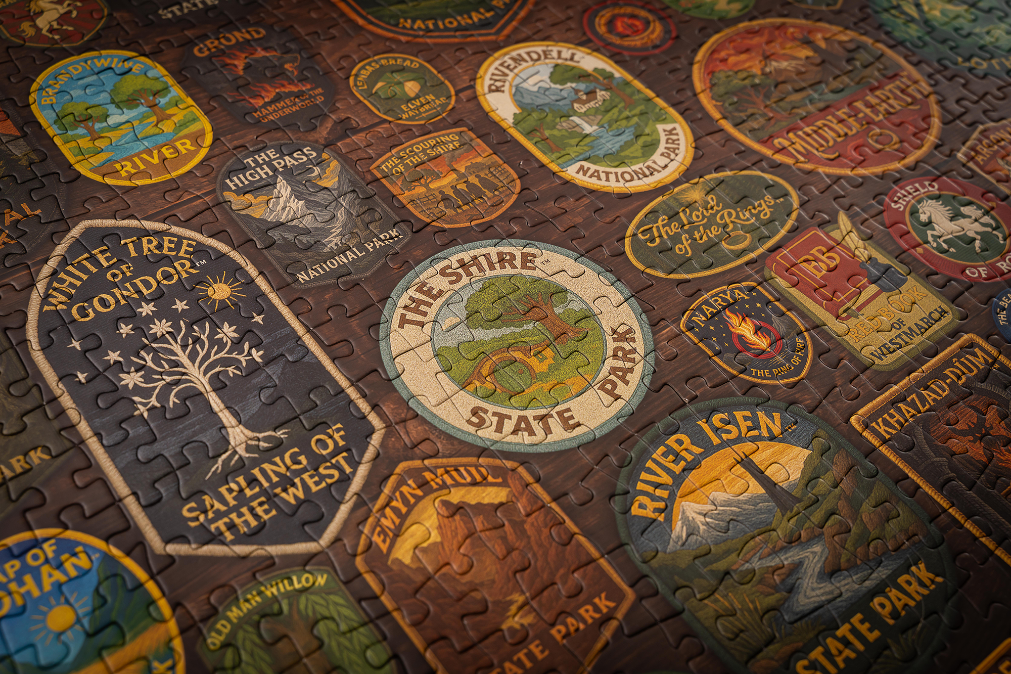 The Lord of the Rings™ | National Park | Jigsaw Puzzle