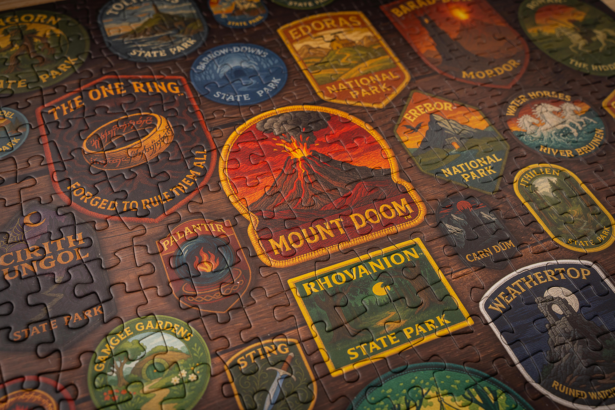 The Lord of the Rings™ | National Park | Jigsaw Puzzle
