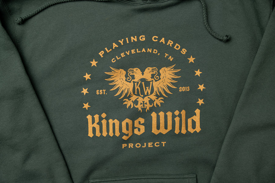 KW Crow Hoodie - Green