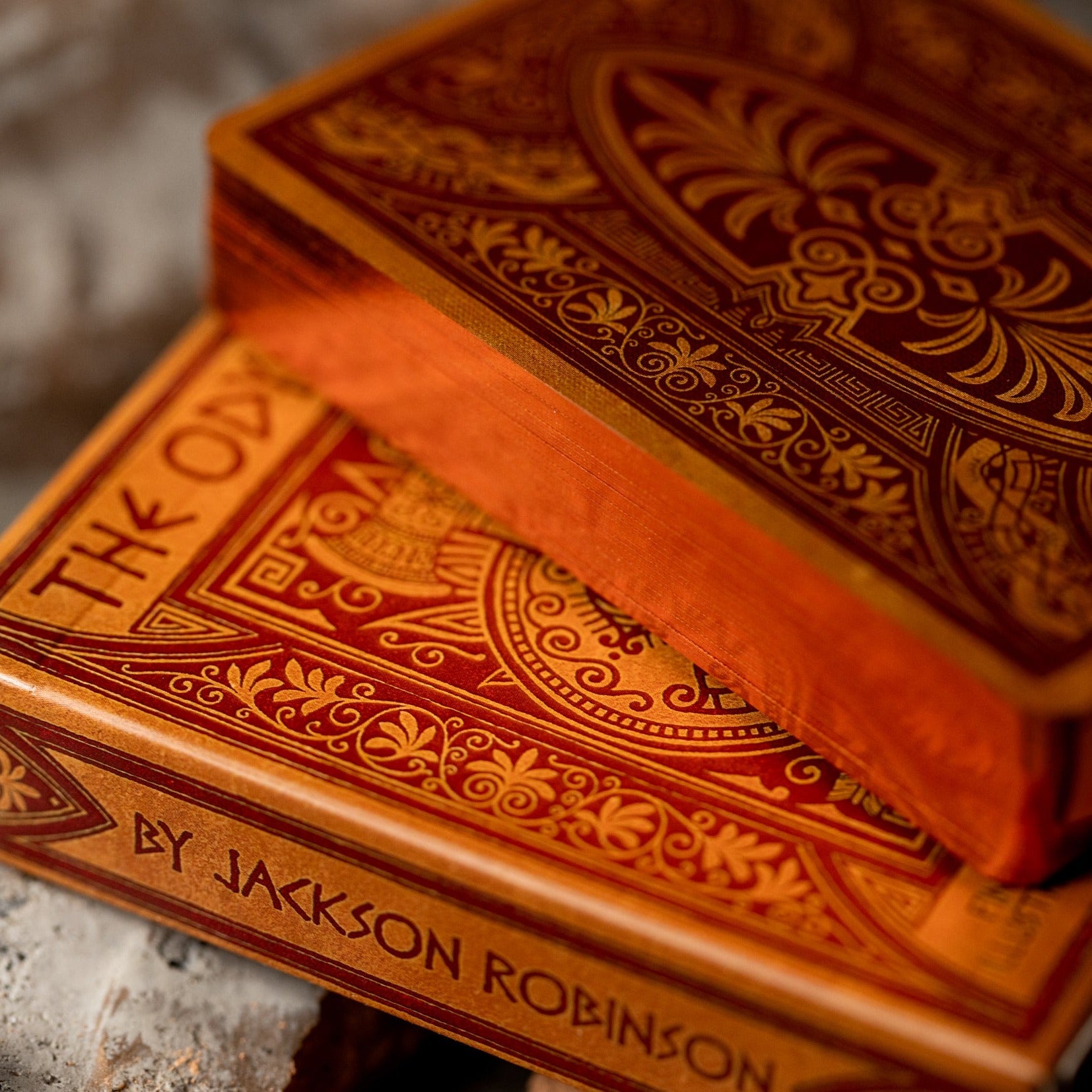 The Odyssey Gilded Edition Luxury Playing Cards