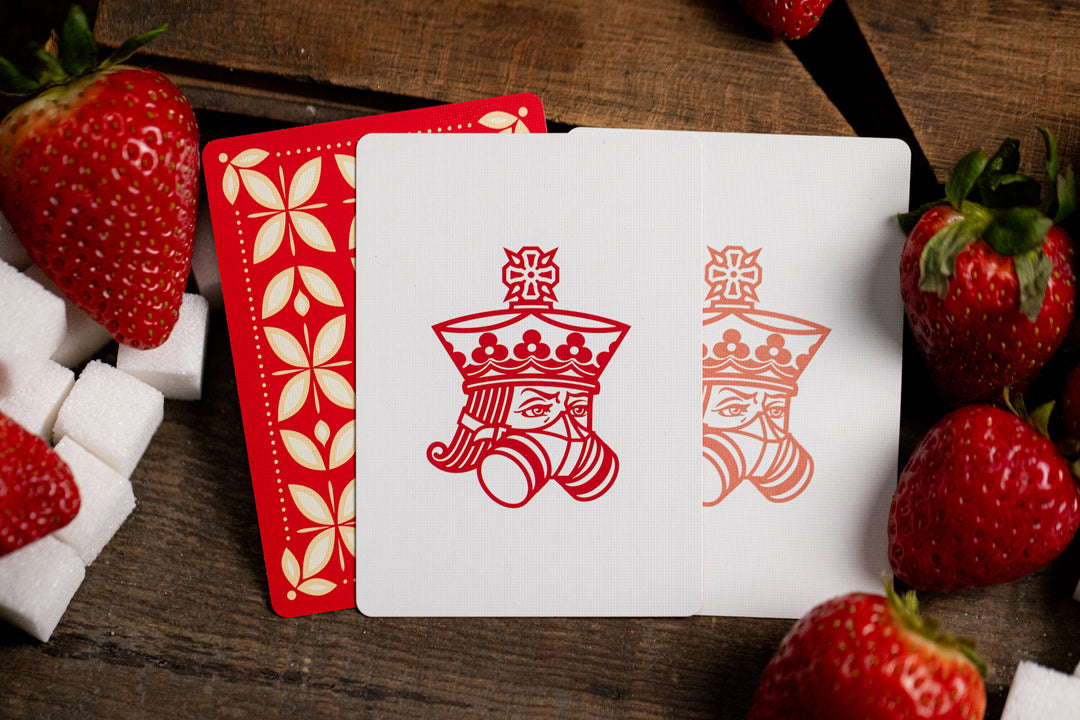 Strawberry Pi Luxury Playing Cards