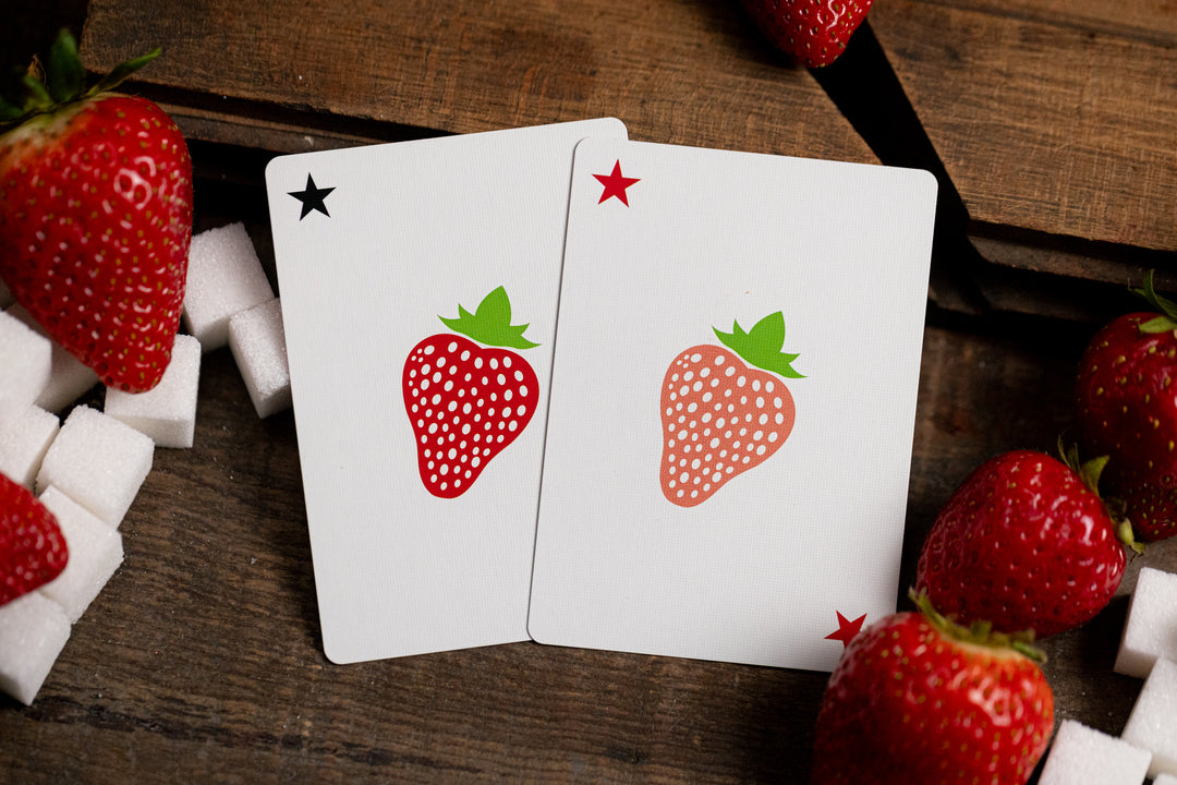 Strawberry Pi Luxury Playing Cards