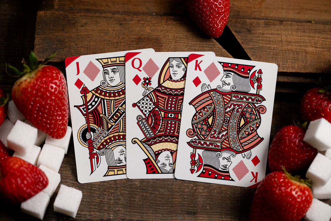 Strawberry Pi Luxury Playing Cards