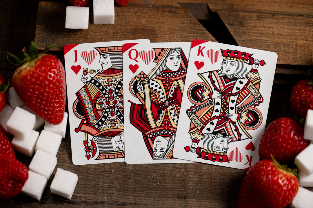 Strawberry Pi Luxury Playing Cards