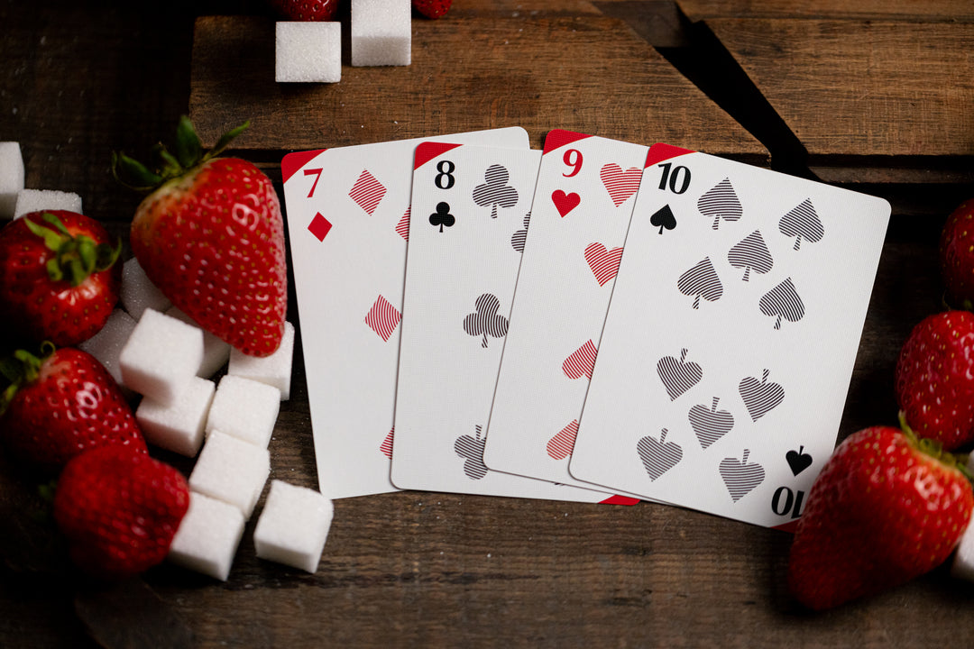 Strawberry Pi Luxury Playing Cards