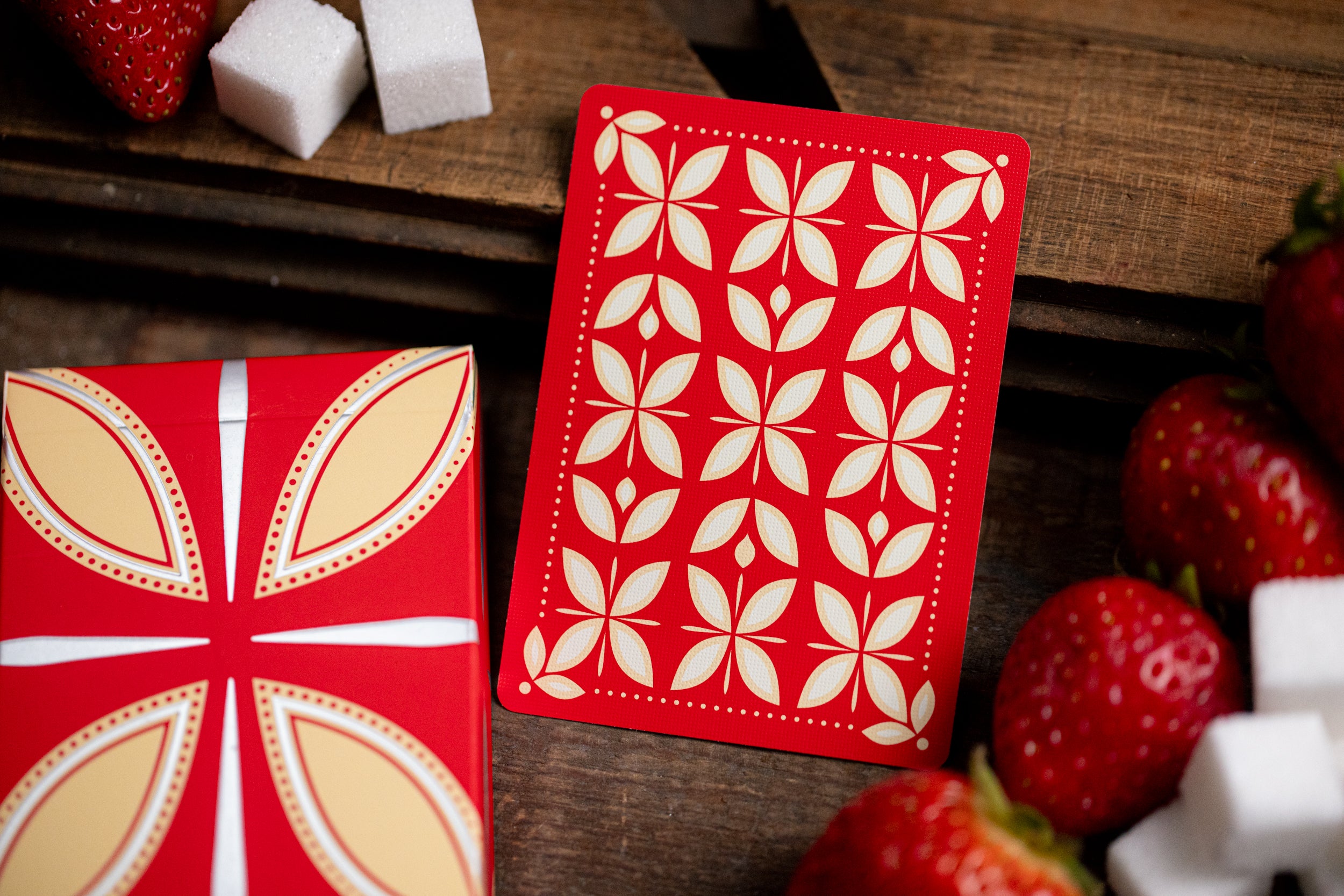 Strawberry Pi Luxury Playing Cards