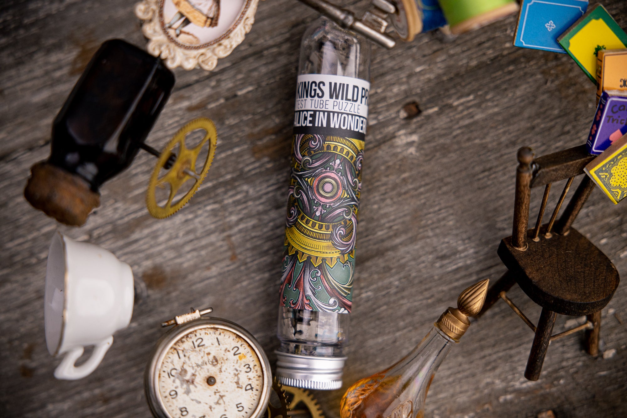 Alice In Wonderland Test Tube Puzzle