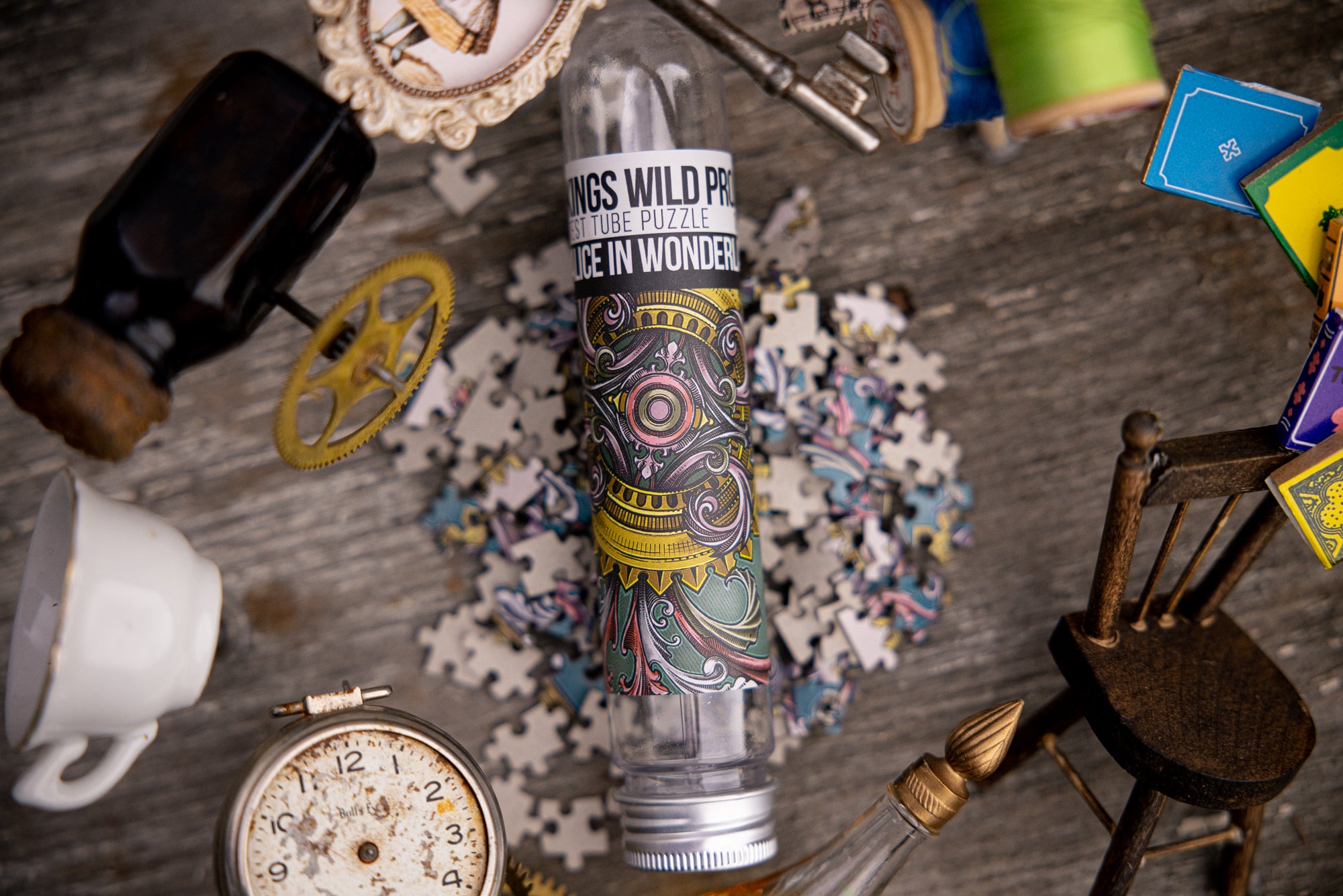 Alice In Wonderland Test Tube Puzzle