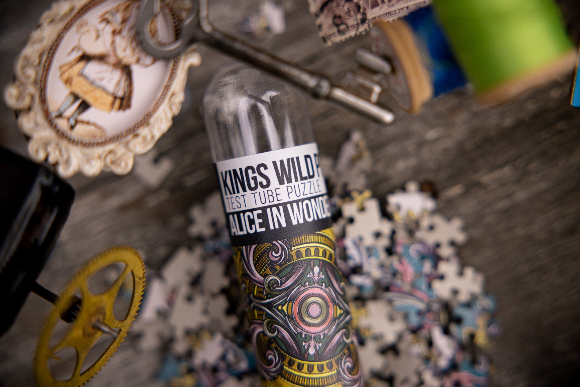 Alice In Wonderland Test Tube Puzzle