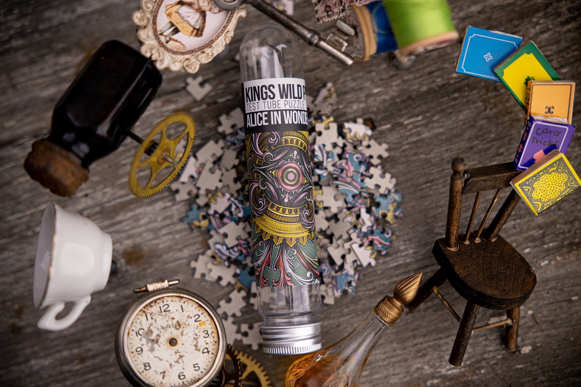 Alice In Wonderland Test Tube Puzzle