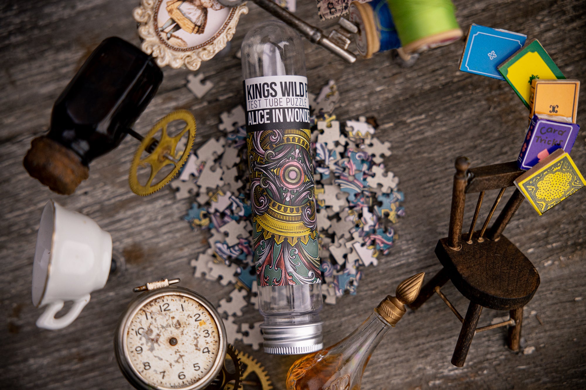 Alice In Wonderland Test Tube Puzzle