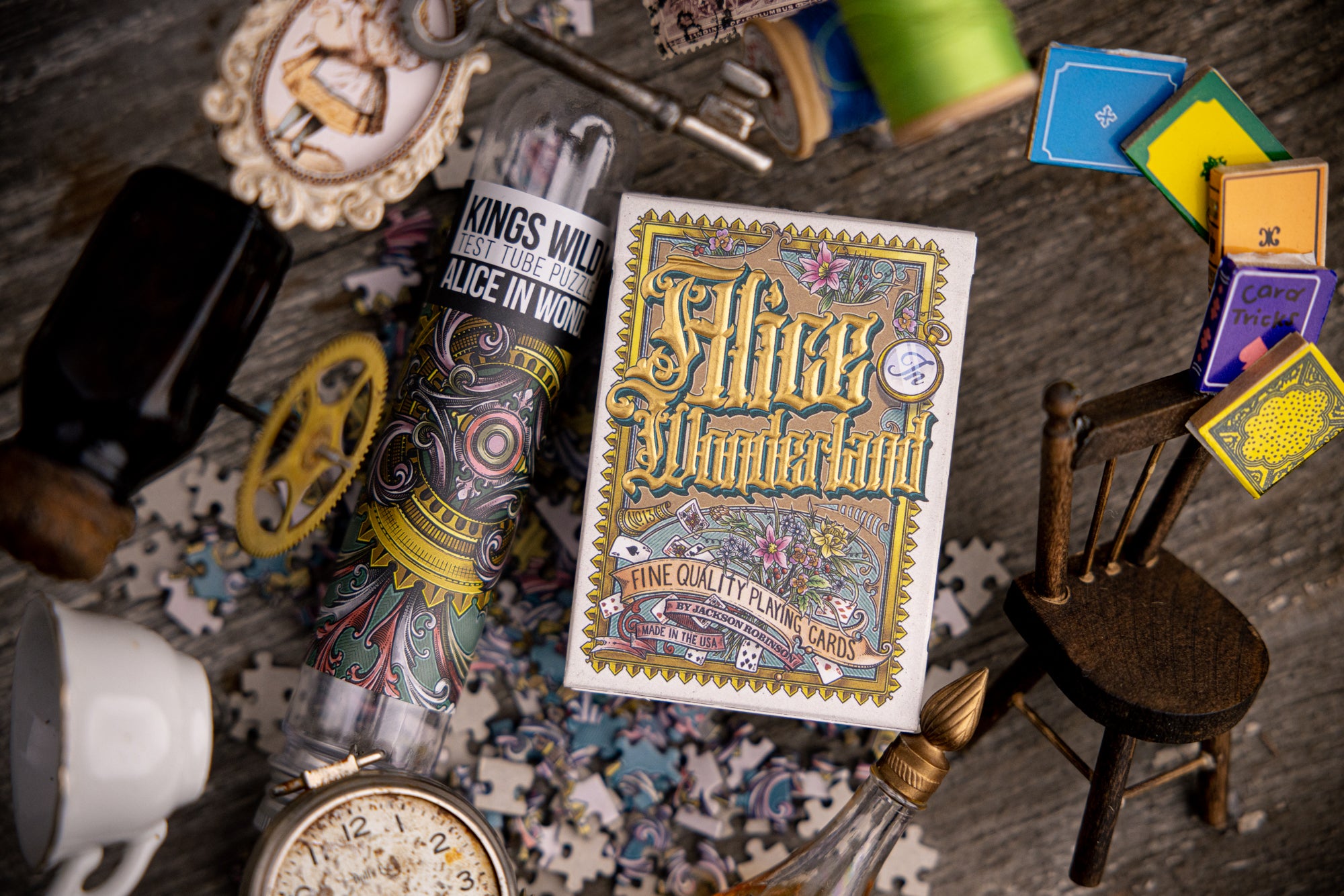 Alice In Wonderland Test Tube Puzzle