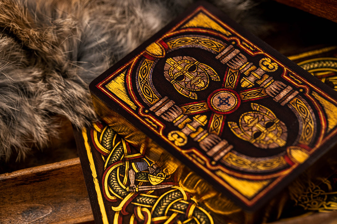 Beowulf Gilded Luxury Playing Cards