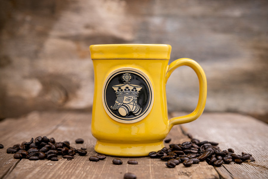 Kings Wild Coffee Mug - Yellow