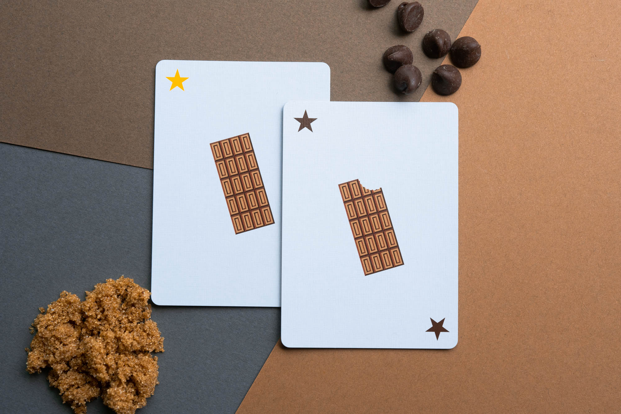 Chocolate Pi Luxury Playing Cards