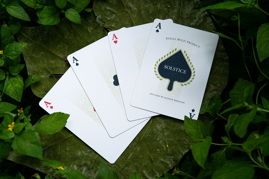 Solstice Luxury Playing Cards