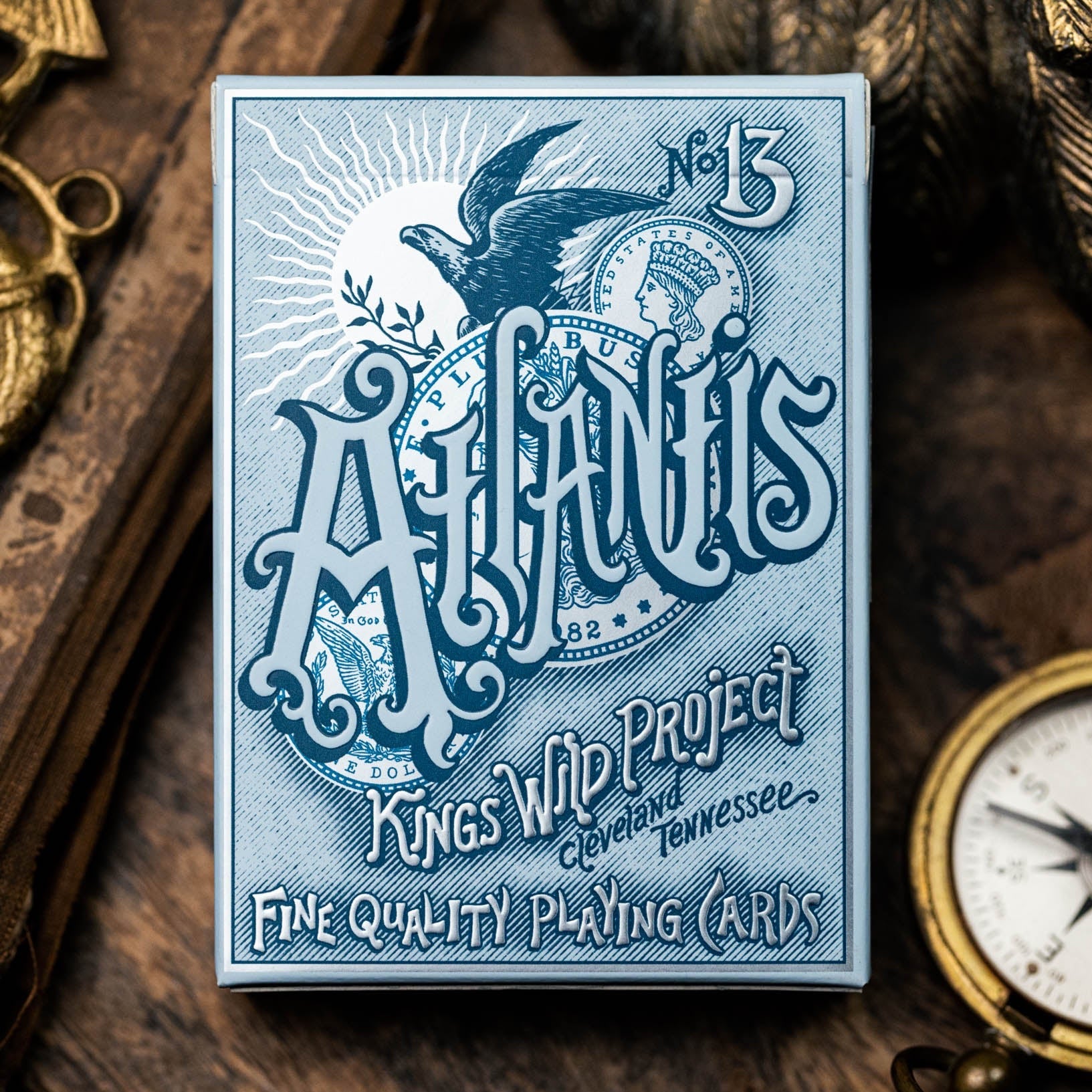 Atlantis Gilded Edition Luxury Playing Cards