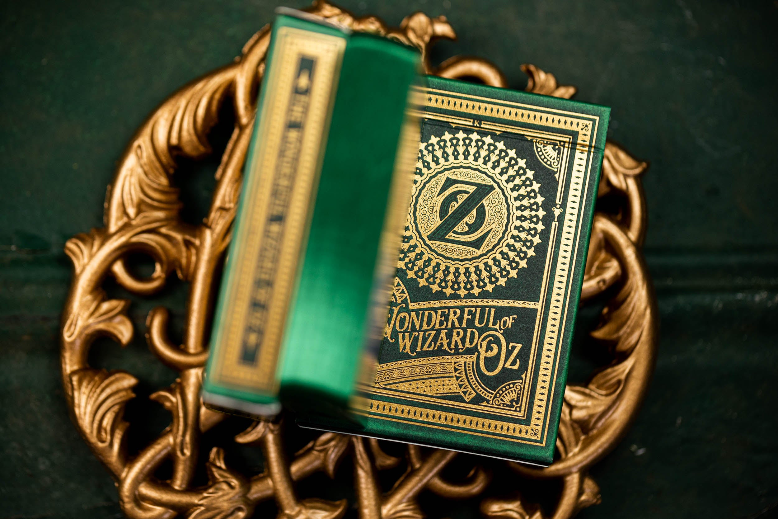 Gilded Wizard of Oz Playing Cards