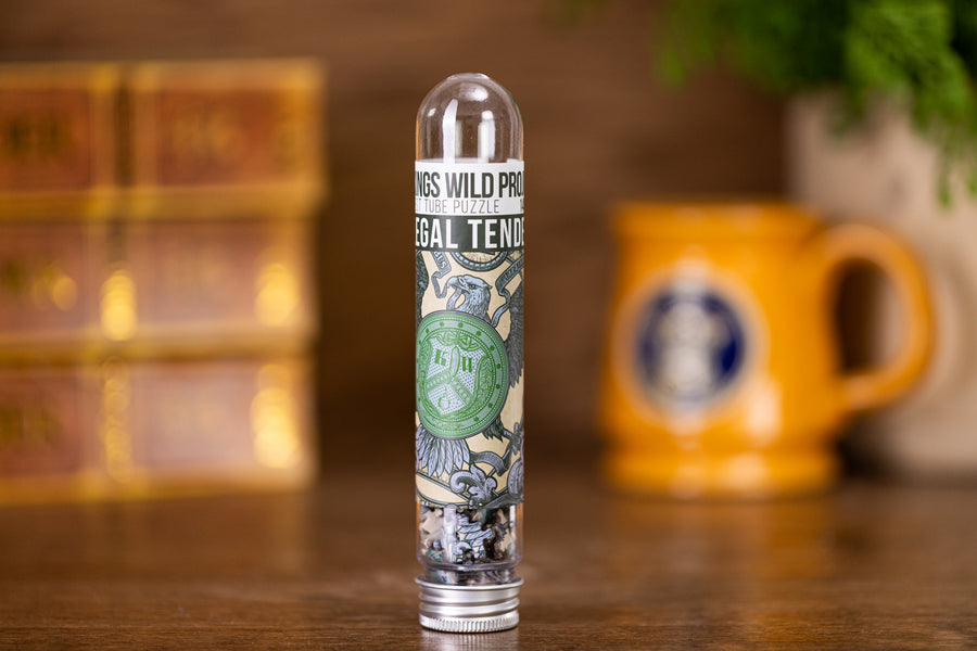 Legal Tender Test Tube Puzzle