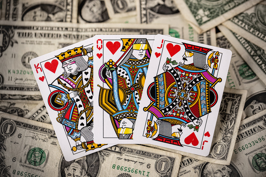 Money Grab Luxury Playing Cards