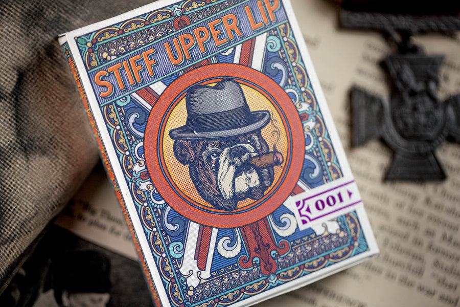 Stiff Upper Lip Luxury Playing Cards