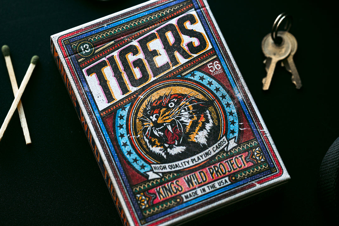 KW Tigers Luxury Playing Cards