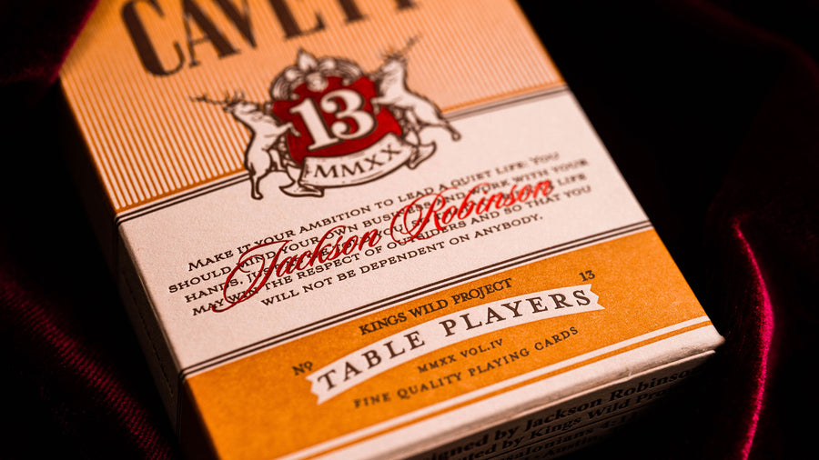 Table Players Vol. 04 Luxury Playing Cards